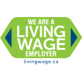 We Are a Living Wage Employer badge